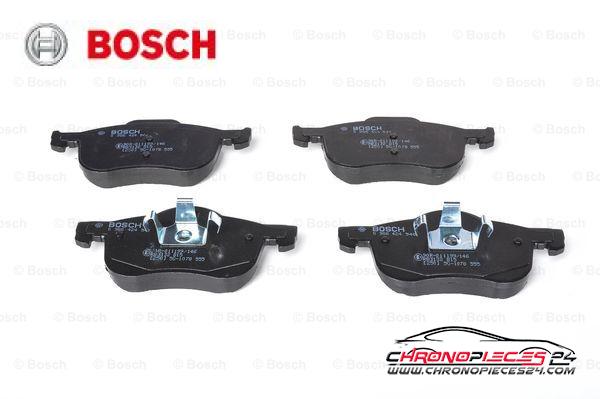 Achat de BOSCH 0 986 424 540 Kit de plaquettes de frein, frein à disque pas chères