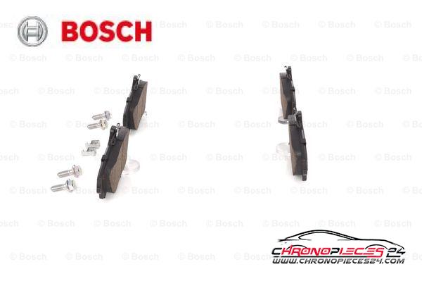 Achat de BOSCH 0 986 424 541 Kit de plaquettes de frein, frein à disque pas chères