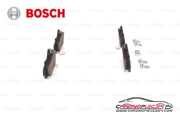 Achat de BOSCH 0 986 424 541 Kit de plaquettes de frein, frein à disque pas chères