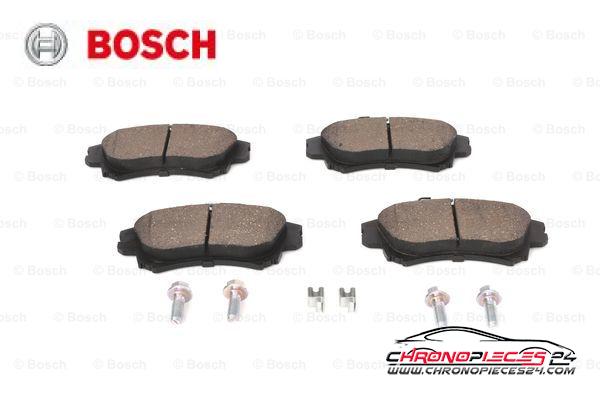 Achat de BOSCH 0 986 424 541 Kit de plaquettes de frein, frein à disque pas chères