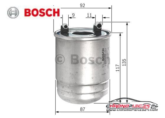 Achat de BOSCH F 026 402 104 Filtre à carburant pas chères