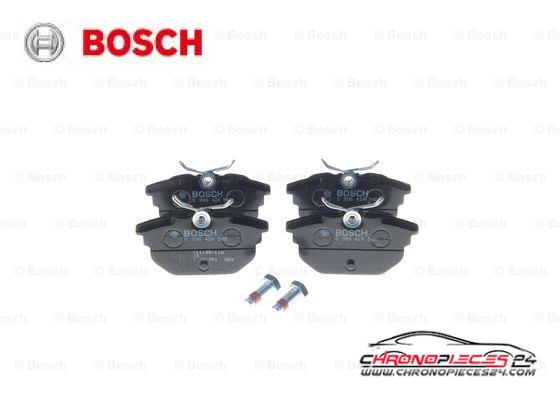 Achat de BOSCH 0 986 424 545 Kit de plaquettes de frein, frein à disque pas chères