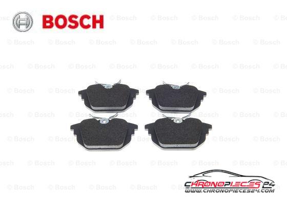 Achat de BOSCH 0 986 424 545 Kit de plaquettes de frein, frein à disque pas chères