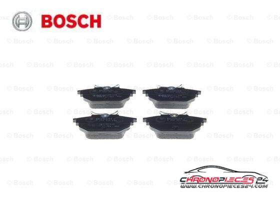 Achat de BOSCH 0 986 424 545 Kit de plaquettes de frein, frein à disque pas chères