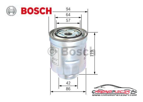 Achat de BOSCH F 026 402 110 Filtre à carburant pas chères