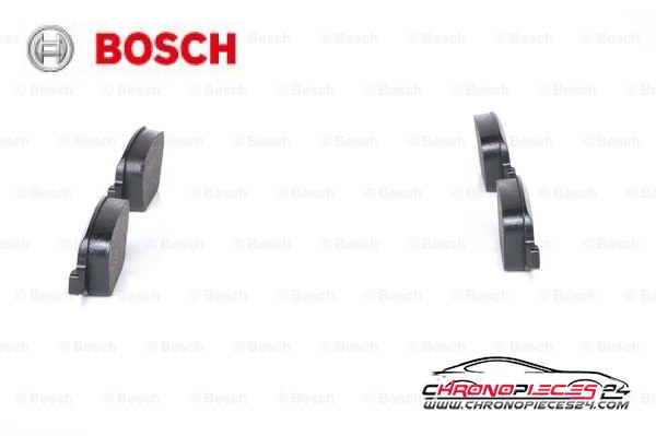 Achat de BOSCH 0 986 424 553 Kit de plaquettes de frein, frein à disque pas chères