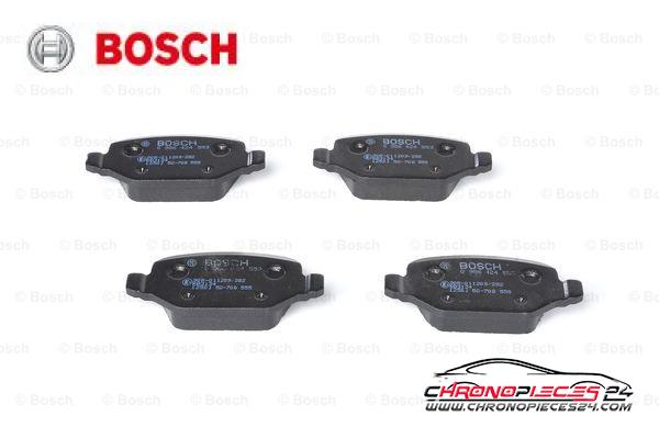 Achat de BOSCH 0 986 424 553 Kit de plaquettes de frein, frein à disque pas chères