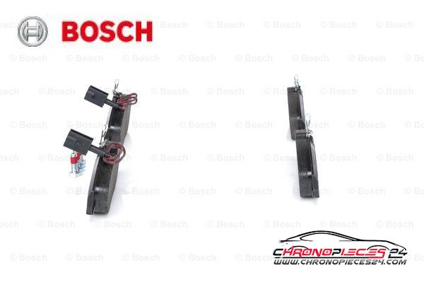 Achat de BOSCH 0 986 424 556 Kit de plaquettes de frein, frein à disque pas chères