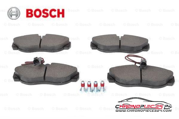 Achat de BOSCH 0 986 424 556 Kit de plaquettes de frein, frein à disque pas chères