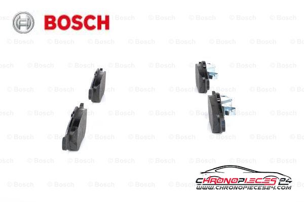 Achat de BOSCH 0 986 424 558 Kit de plaquettes de frein, frein à disque pas chères