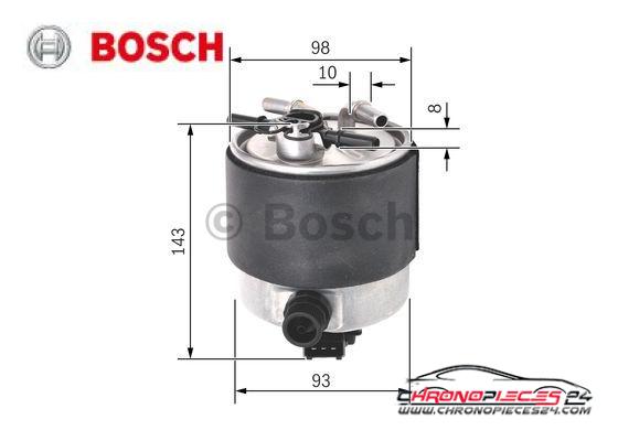 Achat de BOSCH F 026 402 126 Filtre à carburant pas chères