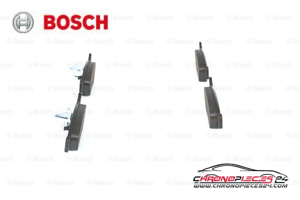 Achat de BOSCH 0 986 424 560 Kit de plaquettes de frein, frein à disque pas chères