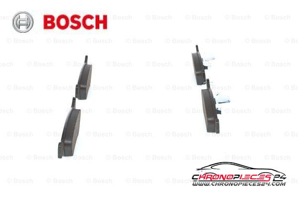 Achat de BOSCH 0 986 424 560 Kit de plaquettes de frein, frein à disque pas chères