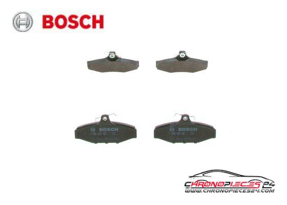 Achat de BOSCH 0 986 424 561 Kit de plaquettes de frein, frein à disque pas chères