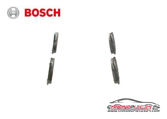 Achat de BOSCH 0 986 424 561 Kit de plaquettes de frein, frein à disque pas chères