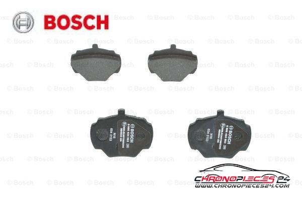 Achat de BOSCH 0 986 424 563 Kit de plaquettes de frein, frein à disque pas chères