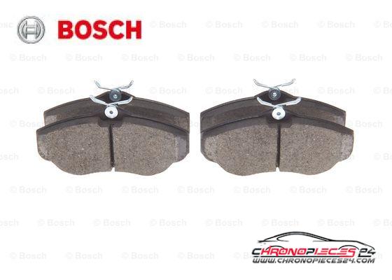 Achat de BOSCH 0 986 424 565 Kit de plaquettes de frein, frein à disque pas chères