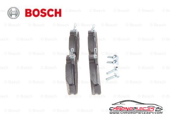 Achat de BOSCH 0 986 424 565 Kit de plaquettes de frein, frein à disque pas chères