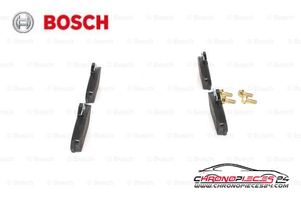 Achat de BOSCH 0 986 424 566 Kit de plaquettes de frein, frein à disque pas chères