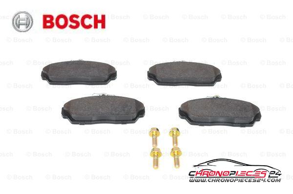 Achat de BOSCH 0 986 424 566 Kit de plaquettes de frein, frein à disque pas chères