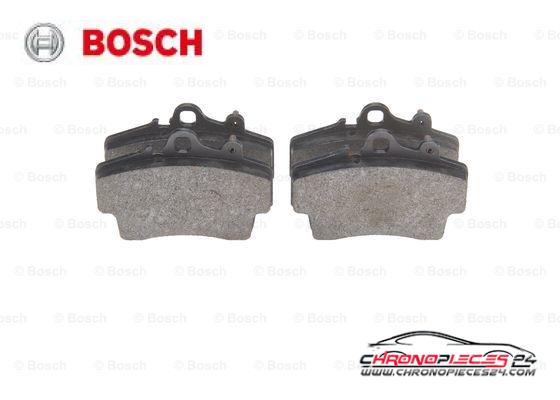 Achat de BOSCH 0 986 424 570 Kit de plaquettes de frein, frein à disque pas chères