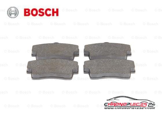 Achat de BOSCH 0 986 424 570 Kit de plaquettes de frein, frein à disque pas chères