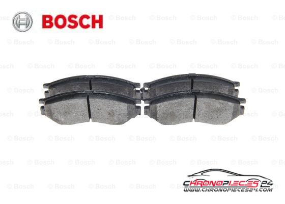 Achat de BOSCH 0 986 424 572 Kit de plaquettes de frein, frein à disque pas chères