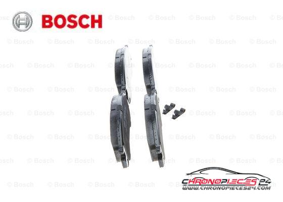 Achat de BOSCH 0 986 424 572 Kit de plaquettes de frein, frein à disque pas chères