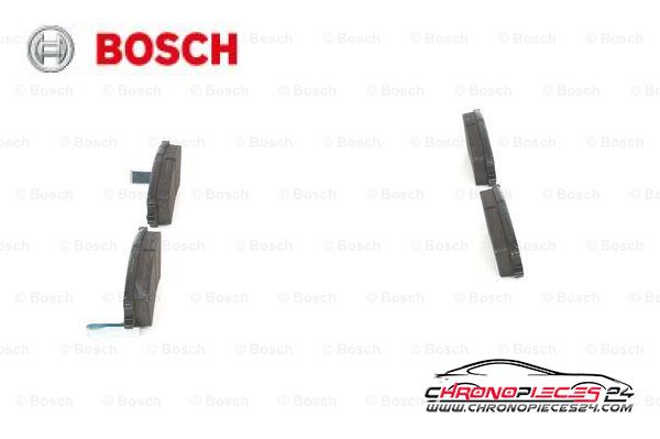 Achat de BOSCH 0 986 424 575 Kit de plaquettes de frein, frein à disque pas chères