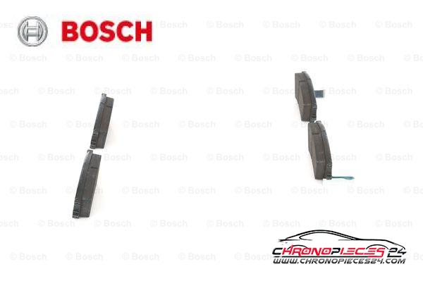 Achat de BOSCH 0 986 424 575 Kit de plaquettes de frein, frein à disque pas chères