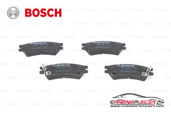 Achat de BOSCH 0 986 424 575 Kit de plaquettes de frein, frein à disque pas chères