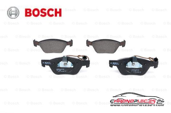 Achat de BOSCH 0 986 424 576 Kit de plaquettes de frein, frein à disque pas chères