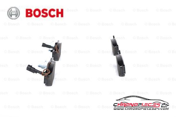 Achat de BOSCH 0 986 424 576 Kit de plaquettes de frein, frein à disque pas chères