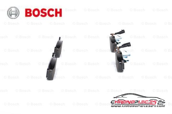 Achat de BOSCH 0 986 424 576 Kit de plaquettes de frein, frein à disque pas chères