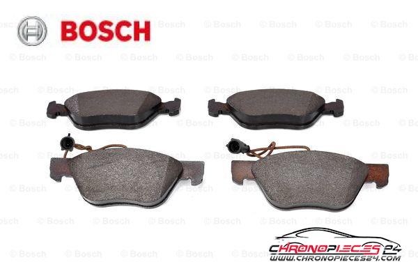 Achat de BOSCH 0 986 424 576 Kit de plaquettes de frein, frein à disque pas chères