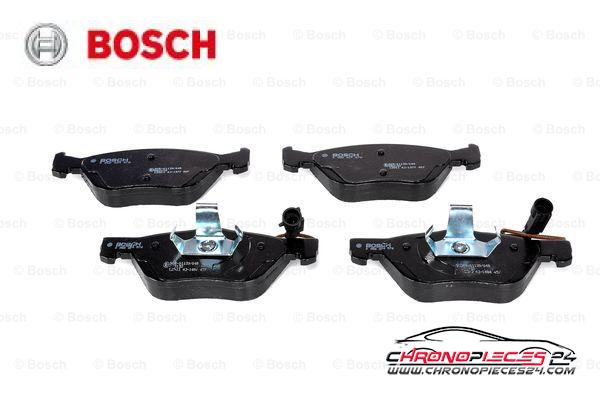 Achat de BOSCH 0 986 424 576 Kit de plaquettes de frein, frein à disque pas chères