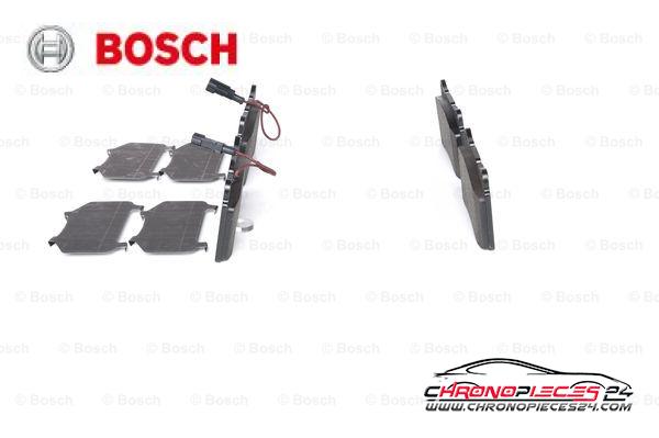 Achat de BOSCH 0 986 424 577 Kit de plaquettes de frein, frein à disque pas chères