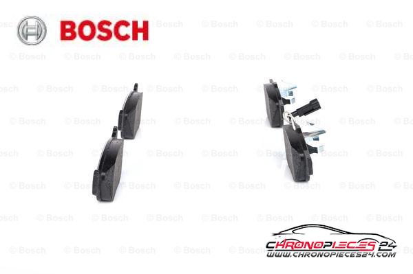 Achat de BOSCH 0 986 424 578 Kit de plaquettes de frein, frein à disque pas chères