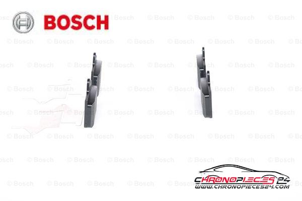 Achat de BOSCH 0 986 424 580 Kit de plaquettes de frein, frein à disque pas chères