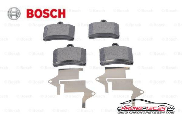 Achat de BOSCH 0 986 424 580 Kit de plaquettes de frein, frein à disque pas chères