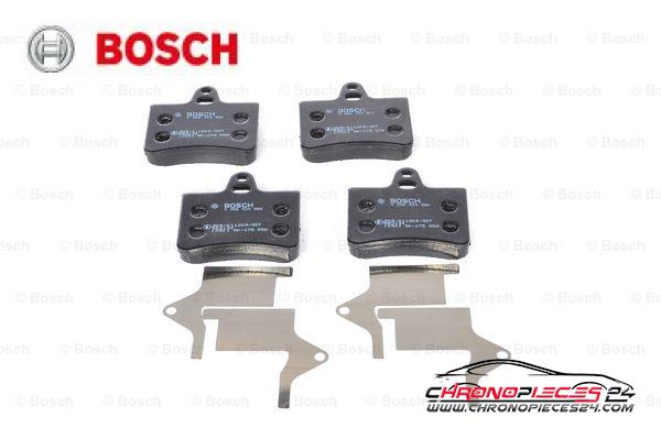 Achat de BOSCH 0 986 424 580 Kit de plaquettes de frein, frein à disque pas chères