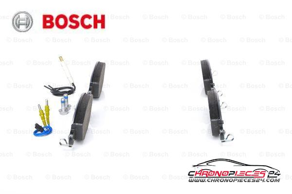 Achat de BOSCH 0 986 424 581 Kit de plaquettes de frein, frein à disque pas chères