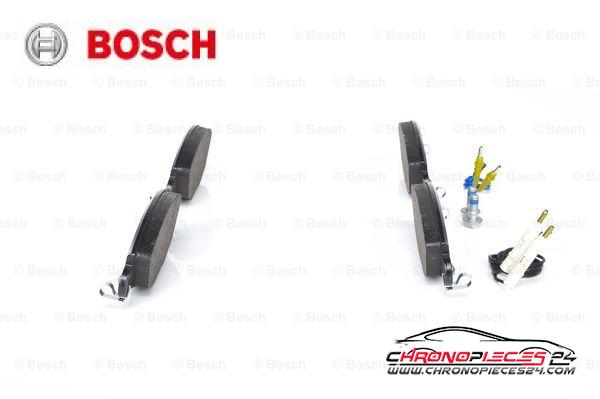 Achat de BOSCH 0 986 424 581 Kit de plaquettes de frein, frein à disque pas chères