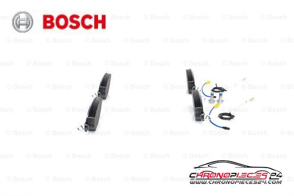 Achat de BOSCH 0 986 424 582 Kit de plaquettes de frein, frein à disque pas chères