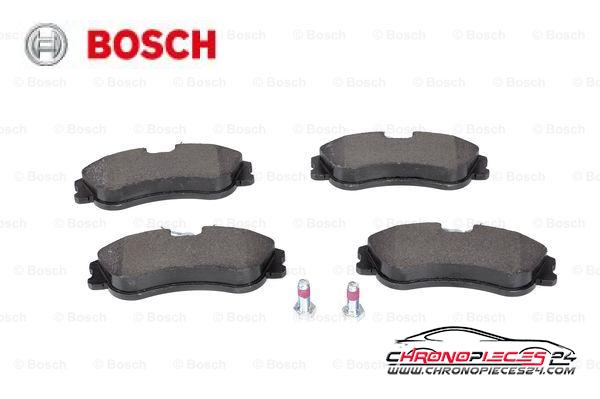 Achat de BOSCH 0 986 424 583 Kit de plaquettes de frein, frein à disque pas chères