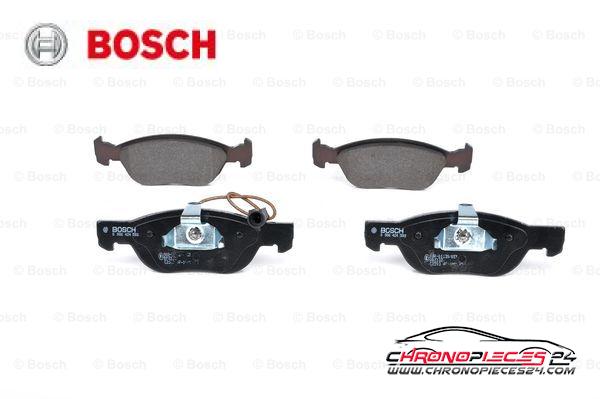 Achat de BOSCH 0 986 424 593 Kit de plaquettes de frein, frein à disque pas chères