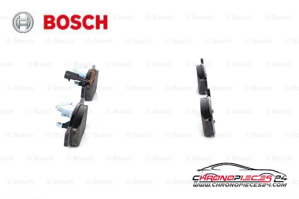 Achat de BOSCH 0 986 424 593 Kit de plaquettes de frein, frein à disque pas chères