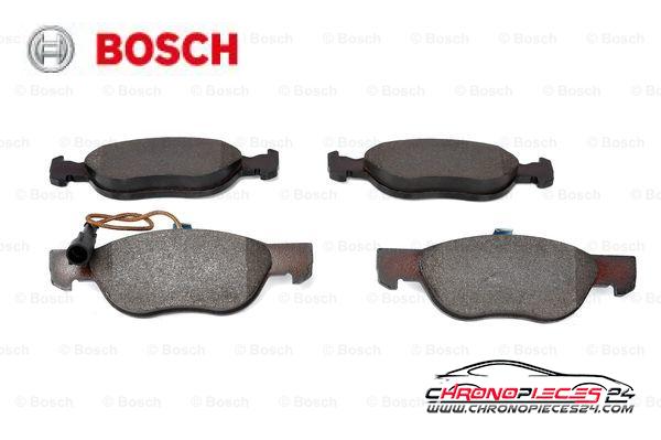 Achat de BOSCH 0 986 424 593 Kit de plaquettes de frein, frein à disque pas chères