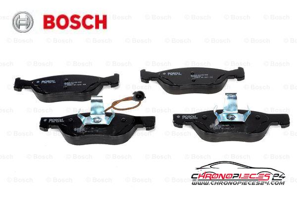 Achat de BOSCH 0 986 424 593 Kit de plaquettes de frein, frein à disque pas chères