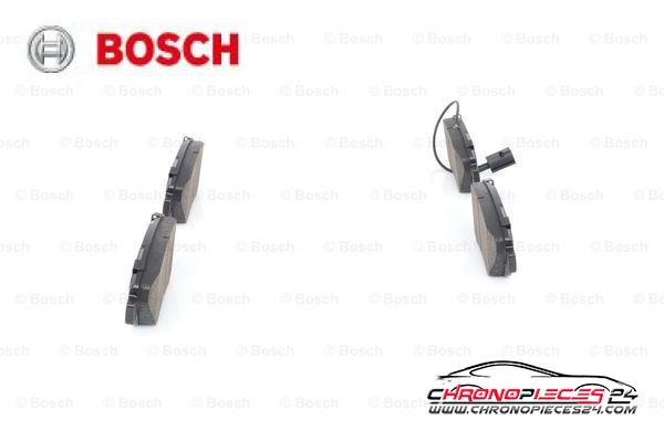 Achat de BOSCH 0 986 424 597 Kit de plaquettes de frein, frein à disque pas chères